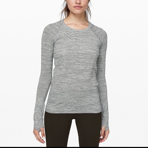 LULULEMON SWIFTLY TECH LS Sz 8 - Picture 3 of 5